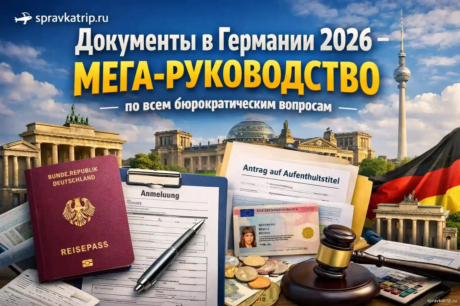 Документы в Германии 2026 — МЕГА-РУКОВОДСТВО по всем бюрократическим вопросам