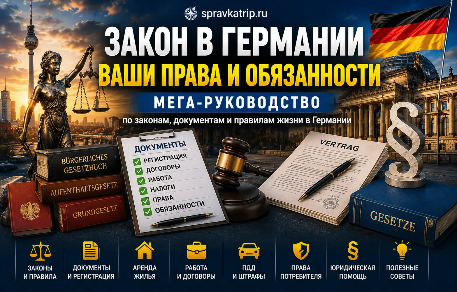 Законы в Германии: что нужно знать после переезда